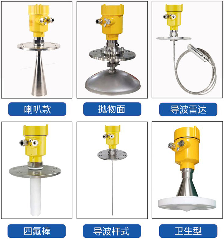 喇叭口雷達(dá)液位計(jì)產(chǎn)品分類(lèi)圖